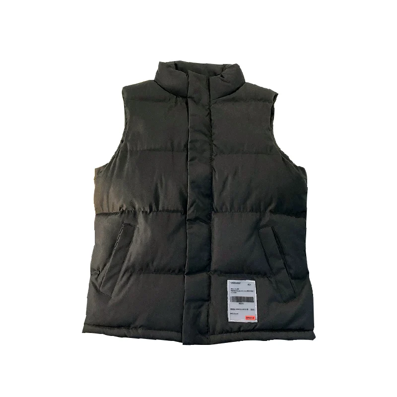 EOENKKY/Casual winter Fashion Mens Jacket Male Cotton Men's Vest Men Thicken Waistcoat Thermal Soft Vests Sleeveless Vest