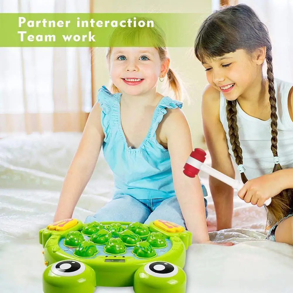 

Interactive Whack A Game Learning Active, Early Developmental Toy Fun Gift For Age 3- 8 Years Old Kids Boys Girls 2 Ha E4k6