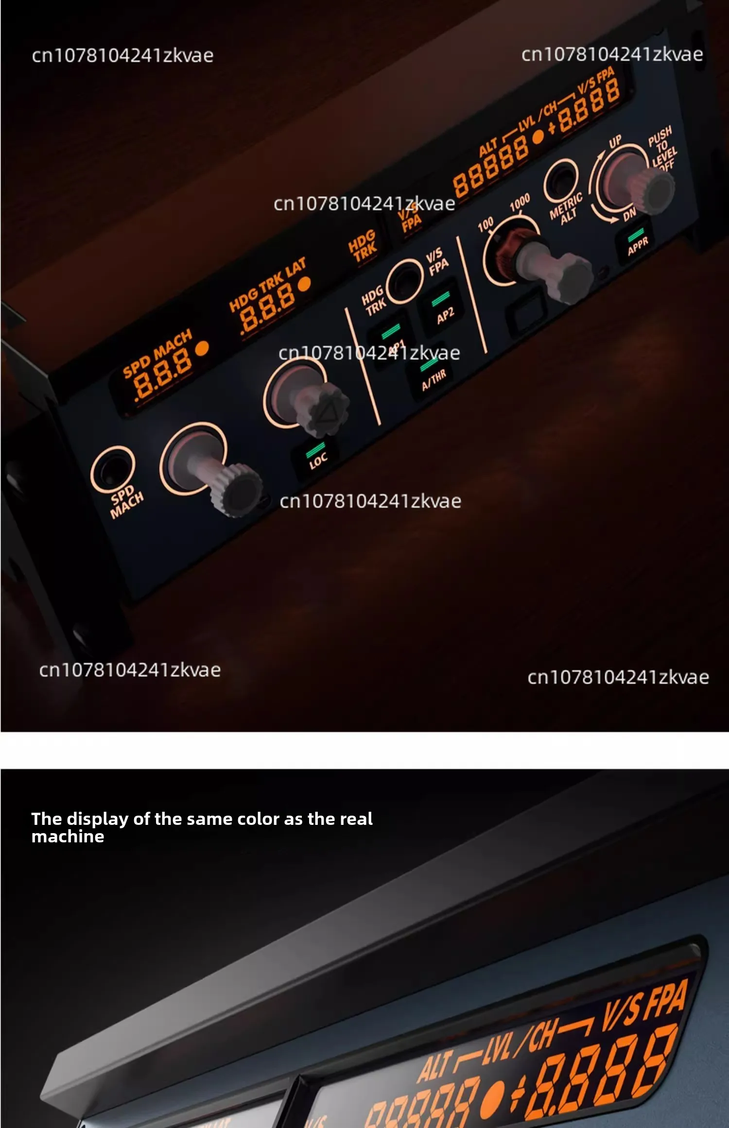 Полноразмерная панель управления A320 FCU с высокой имитацией X-Plane Msfs2020