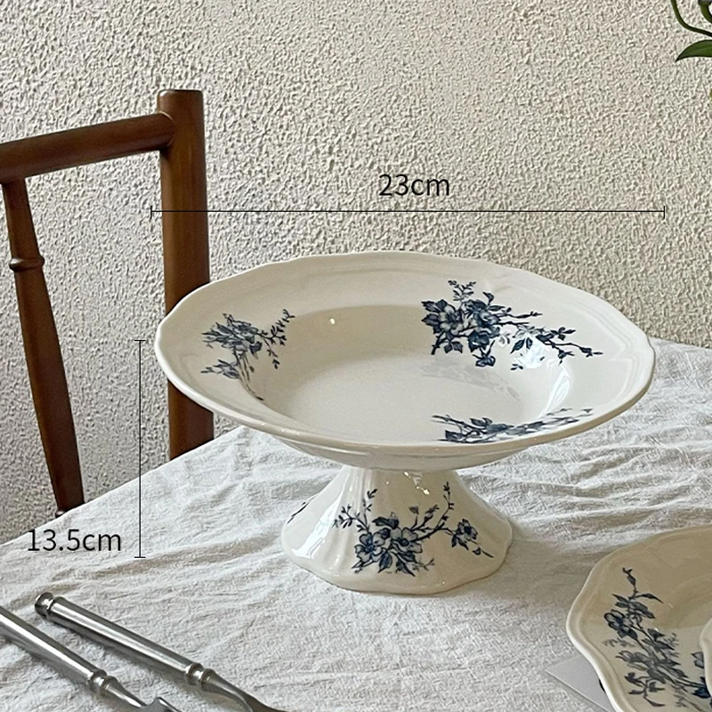 

Керамический поднос Ahunderjiaz-Vintage белый