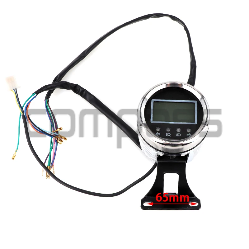 

LCD single watch with magnetic induction meter for off-road beach motorcycle modification accessories
