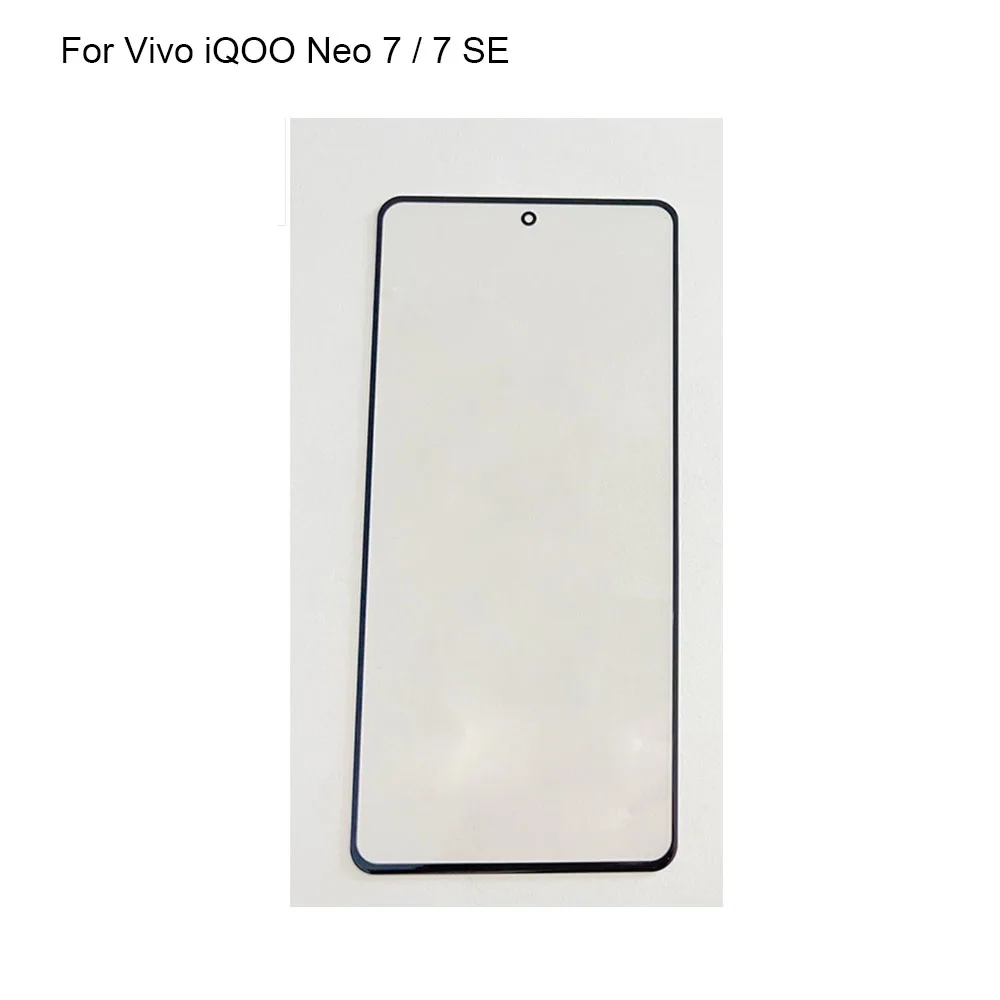 

For Vivo iQOO Neo 7 Front Outer Glass Lens Repair Touch Screen Outer Glass without Flex cable For Vivo iQOO Neo 7SE