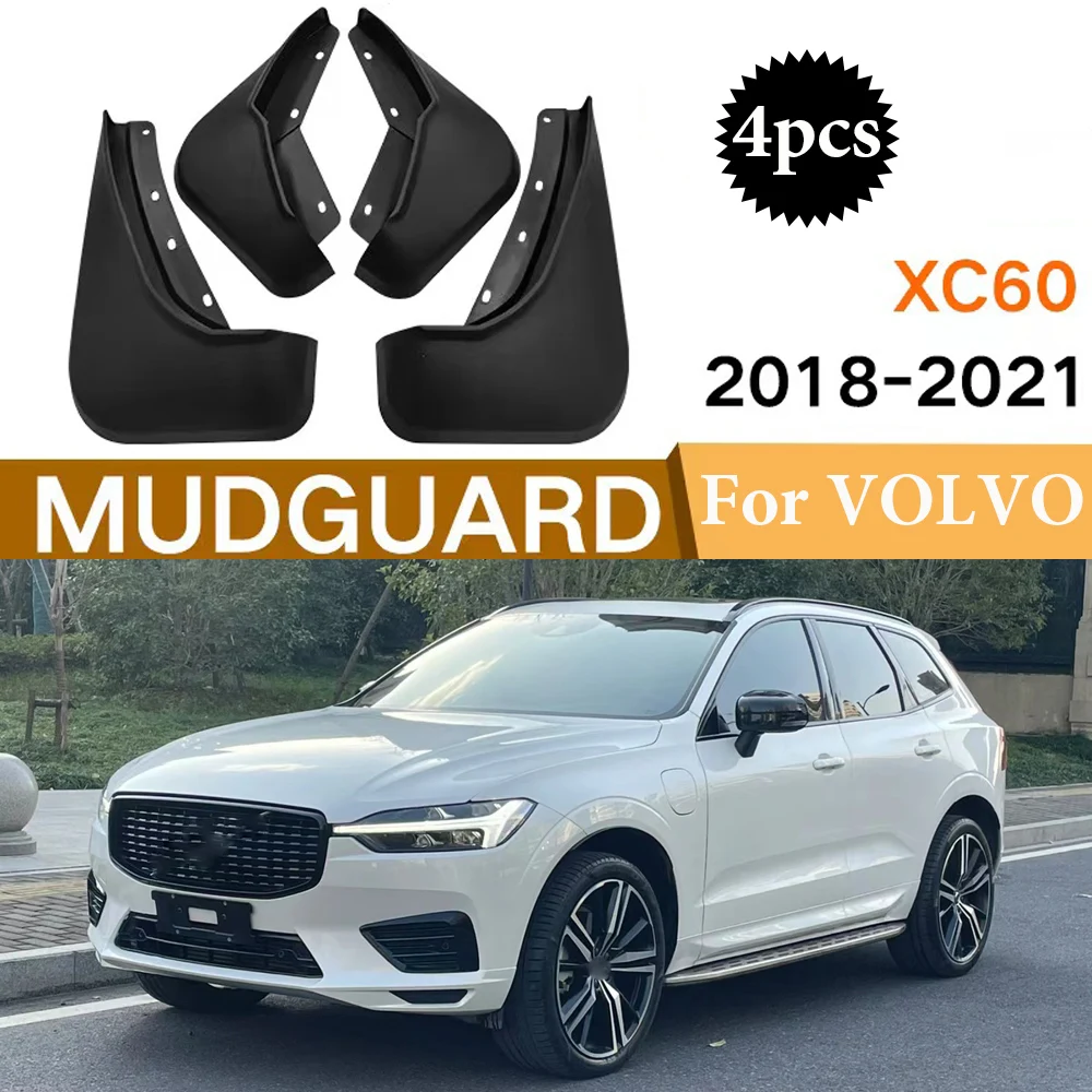 

4 шт., Автомобильные Брызговики для Volvo XC60 2018-2021