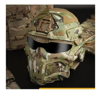 multifunctional built in communication headset anti fog fan replaceable lens tactical hunting training assault protection solid