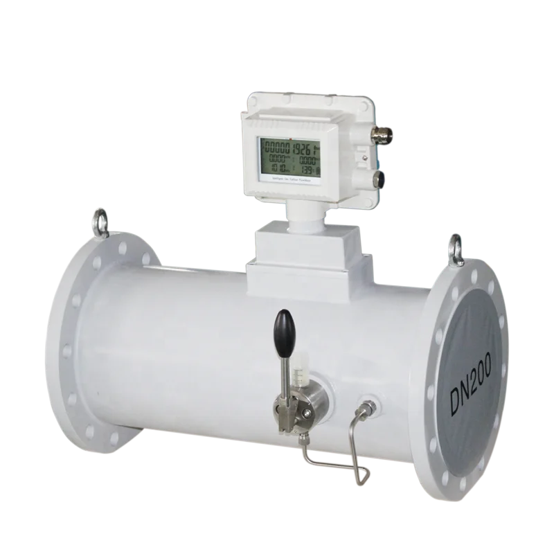 

QTWG Gas Turbine Flow meter propane gas low and medium velocity gas flow meter 1.0 grade turbine flowmeter