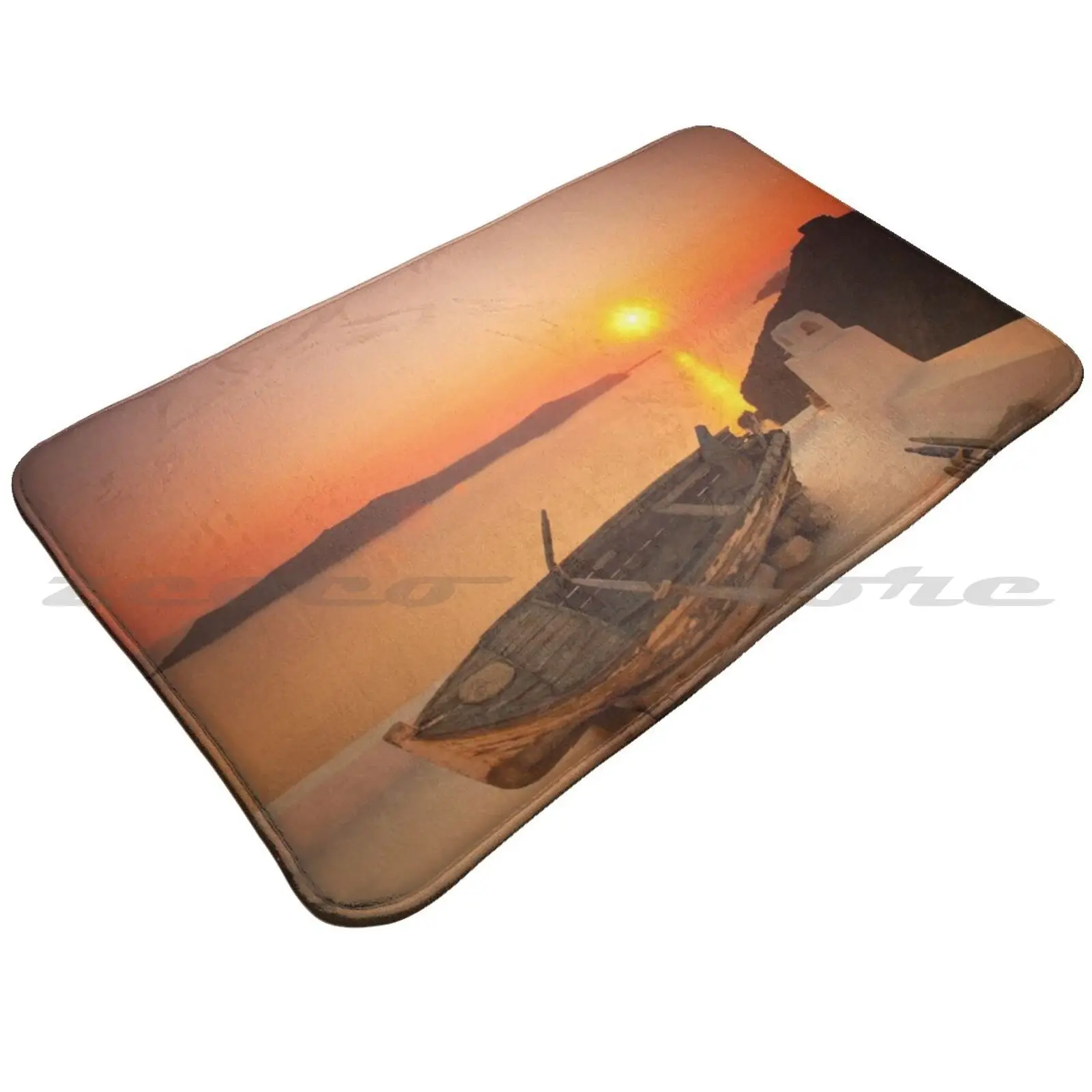 Коврик для прихожей С закатом Тира нескользящий мягкий коврик поглощения воды на