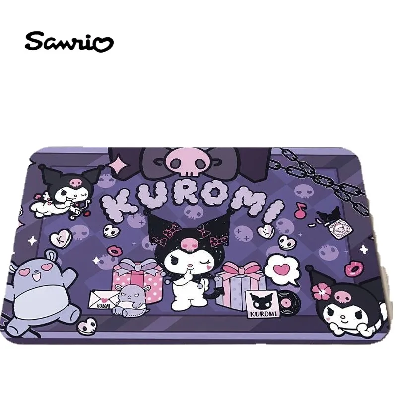 

Sanrio anime cartoon Kulomi diatom mud floor mat bathroom toilet door absorbent foot mat home quick-drying non-slip floor mat