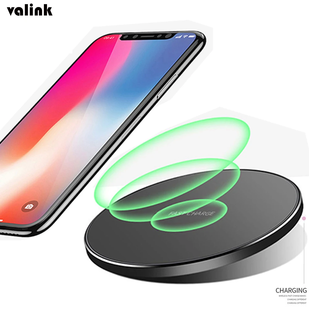 

15W Qi Wireless Charger For iPhone 13 12 11 Pro Xs Max Mini X Xr Induction Fast Wireless Charging Pad For Samsung s8 s9 s10 note