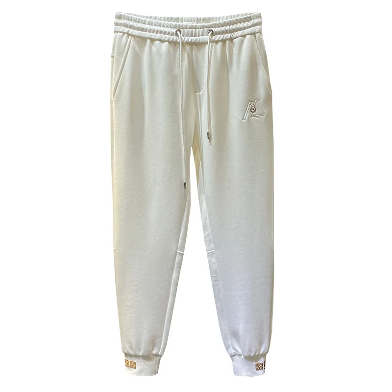 Легкие роскошные спортивные штаны мужские осенние 2024 новые повседневные