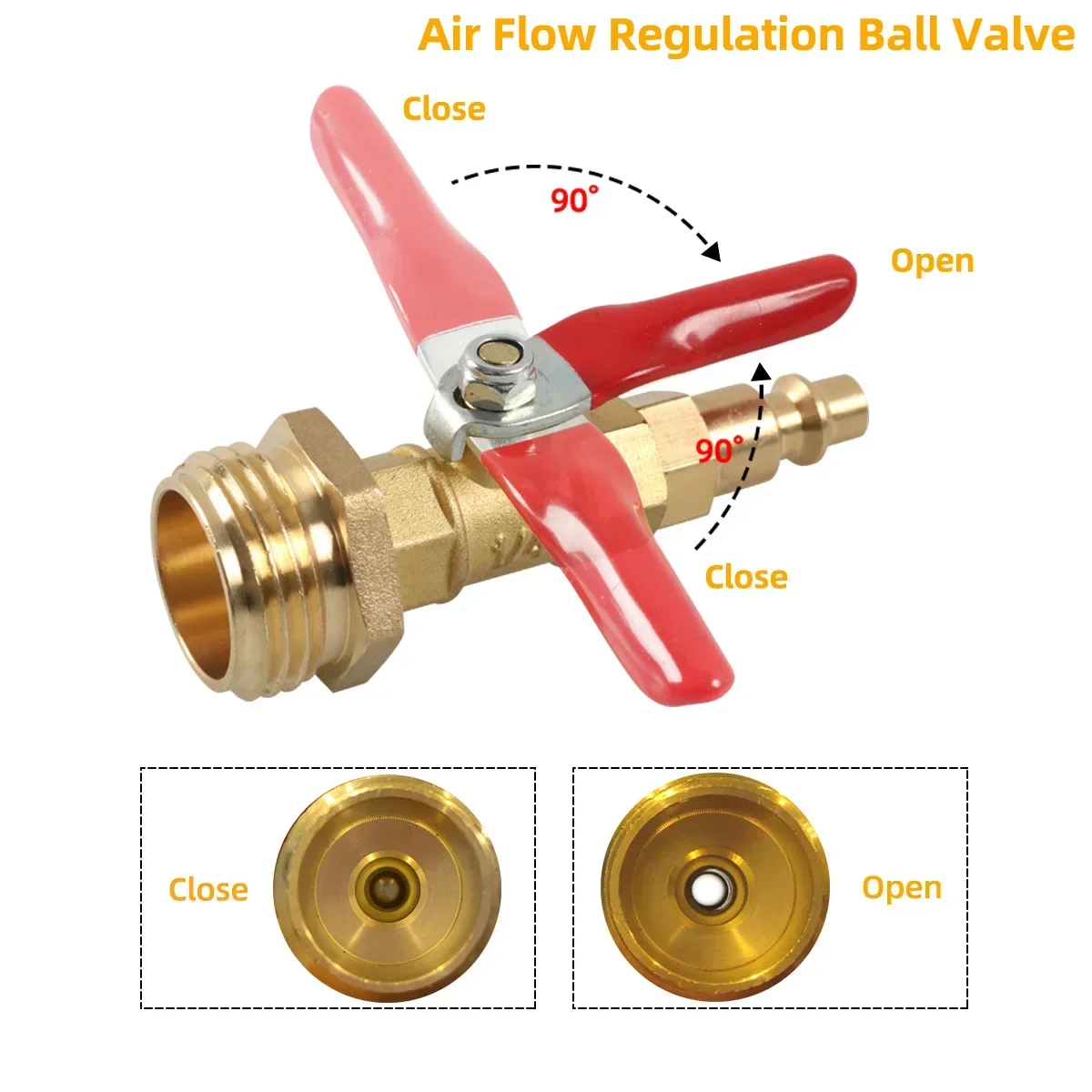 Садовый мягкий соединитель адаптер для антифриза быстрый из латуни с внешней