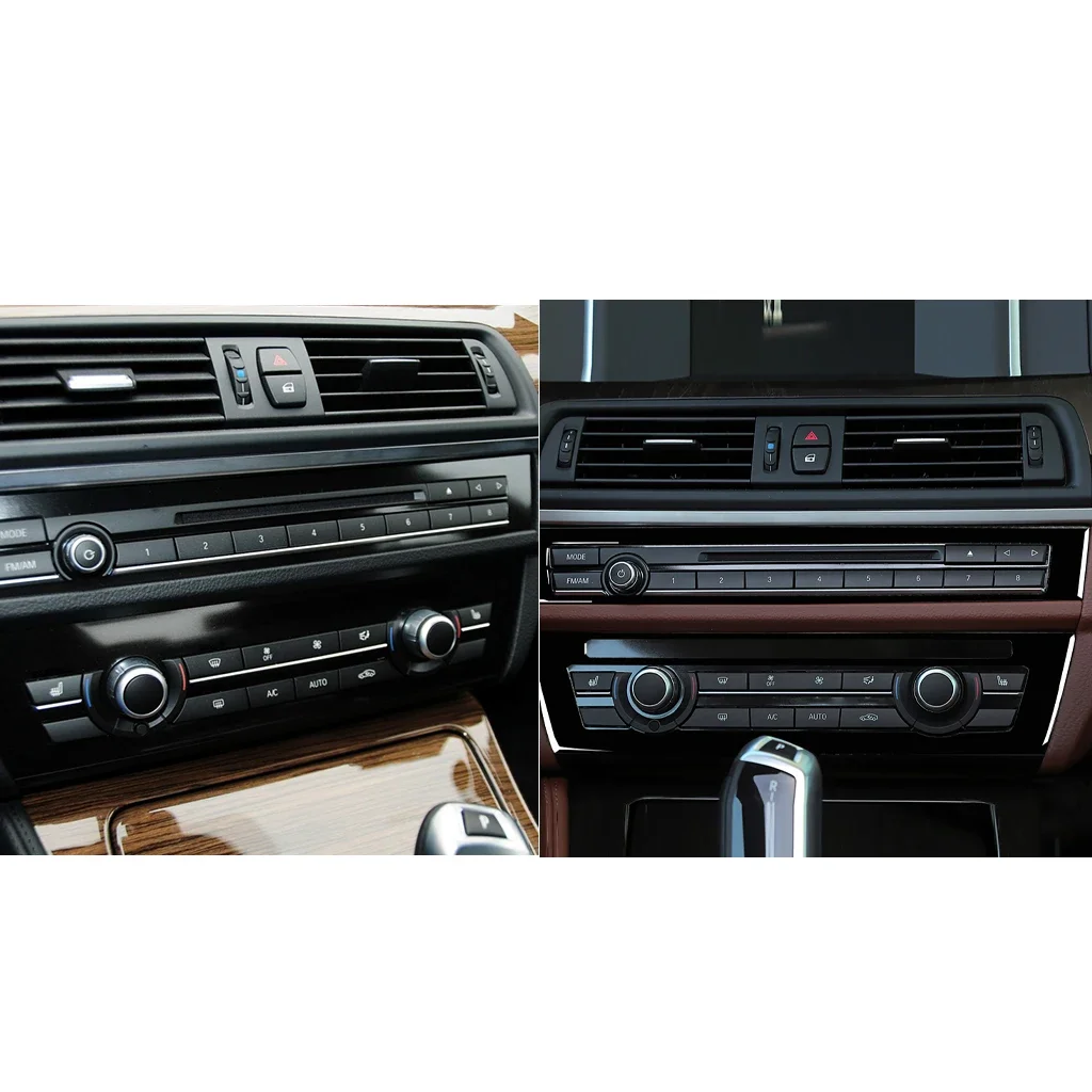 Для BMW 5 серии F07 F10 F25 F26 GT X3 X4 09-17 Черный пластиковый автомобильный аксессуар