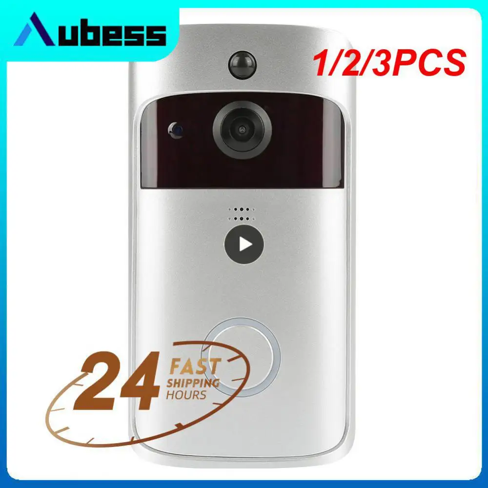 

1/2/3PCS Smart IP WIFI Doorbell Video Intercom -FI Door Phone Door Bell For Apartments IR Alarm Wireless Security Camera From