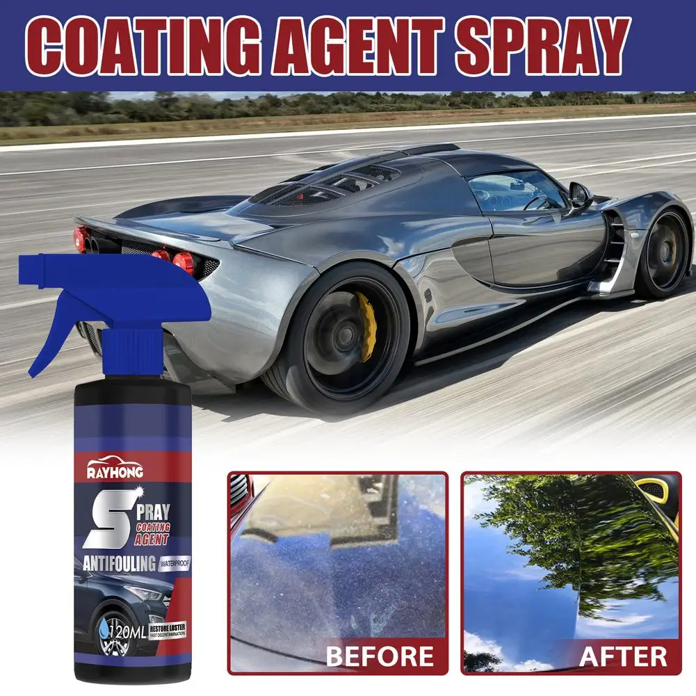 

3 In 1 Car Ceramic Coating Spray Car Paint Repair Shield Coating Car Paint Scratch Repair Remover Auto Polishing Spraying
