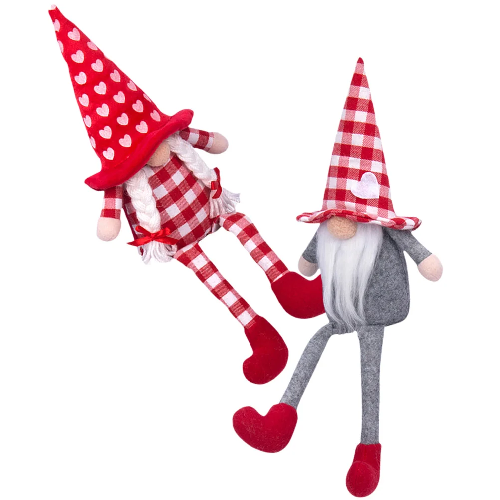

Gnome Valentines Day Valentine Gnomes Plush Scandinavian Swedish Tomte Decorations Decor Elf S Ornament Santa Home Ornaments
