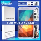Catteny 5,2 дюйма для MotoRola Moto X2 ЖК Сенсорная панель экран дигитайзер в сборе X 2nd X + 1 дисплей Бесплатная доставка с рамкой