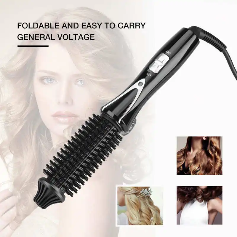 

Multifunctional Styling Tools Curler Anion Hair Curler Straightener Heat Comb Hair Brush Curling Comb Hairdressing Styling