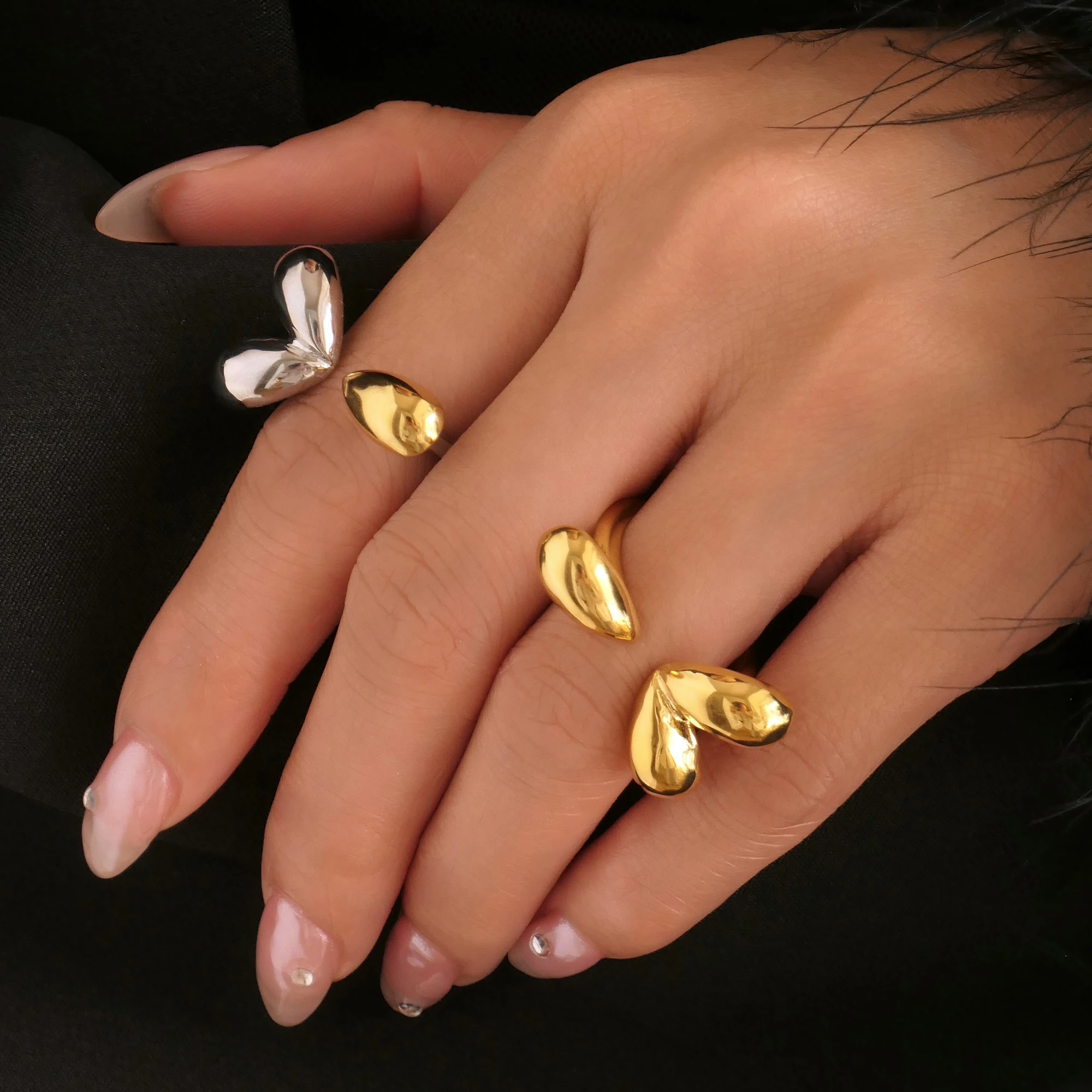 DASEIN новый дизайн цыганского воздушного шара французское кольцо 18-каратное