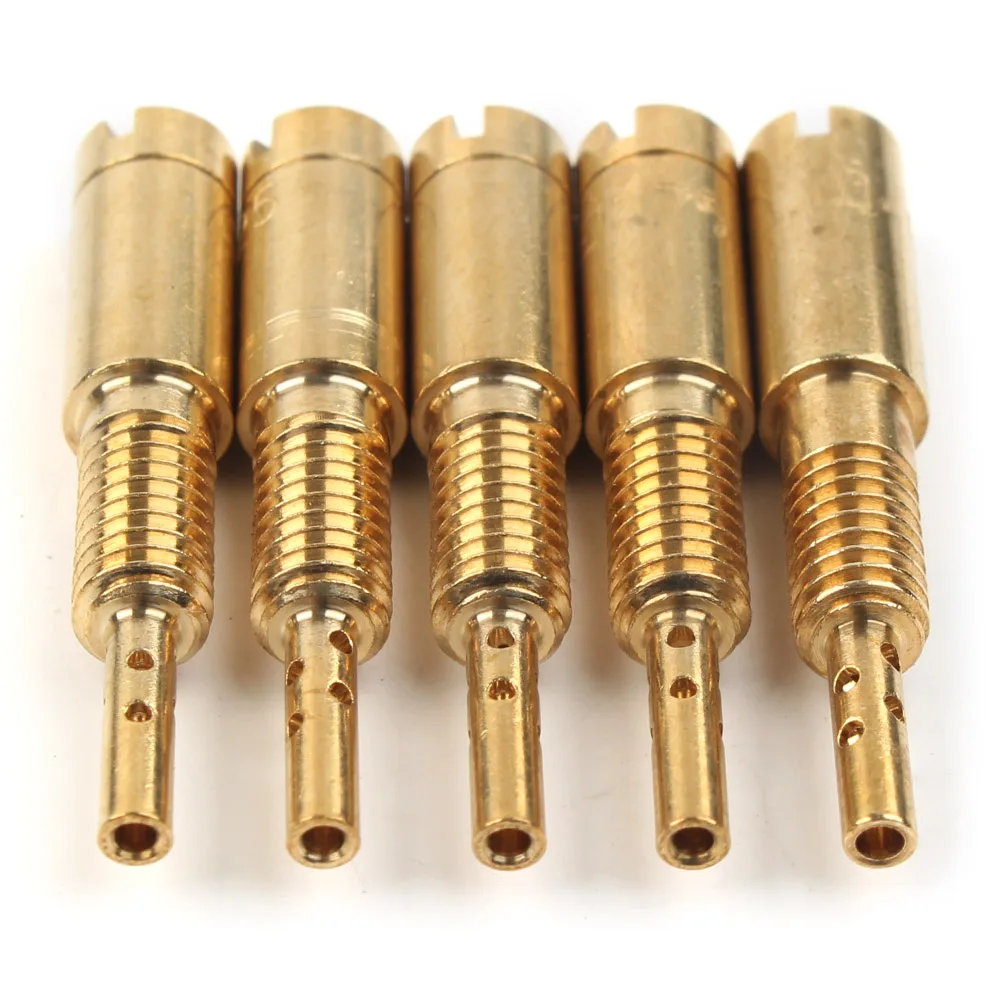 5 шт. мотоциклетный карбюратор пилот заменитель медленной струи # 30-32.5-35-37.5-40 для