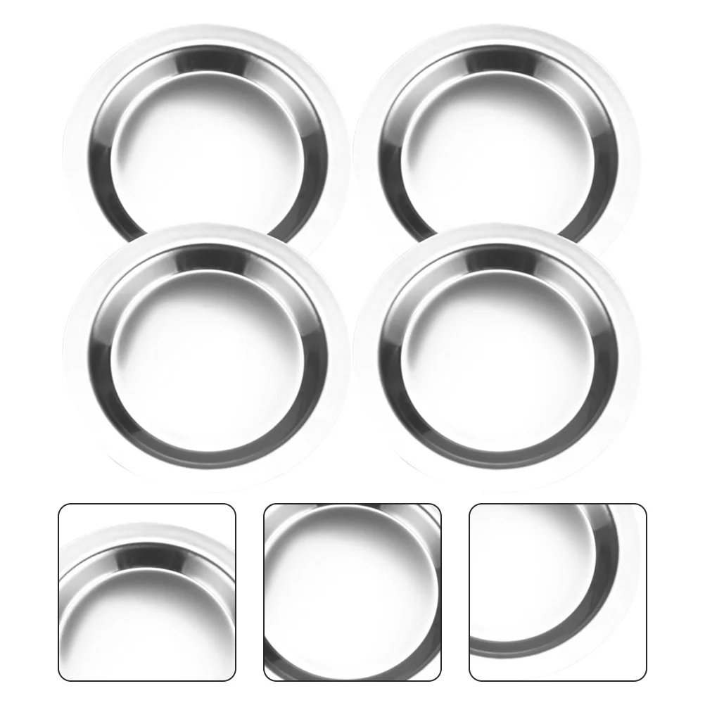 

Coaster Coasters Bottle Pad Metal Bottles Scalding Anti Red Hotel Shape Round Mat Kitchen Teacup Set Table Household Tray Cup