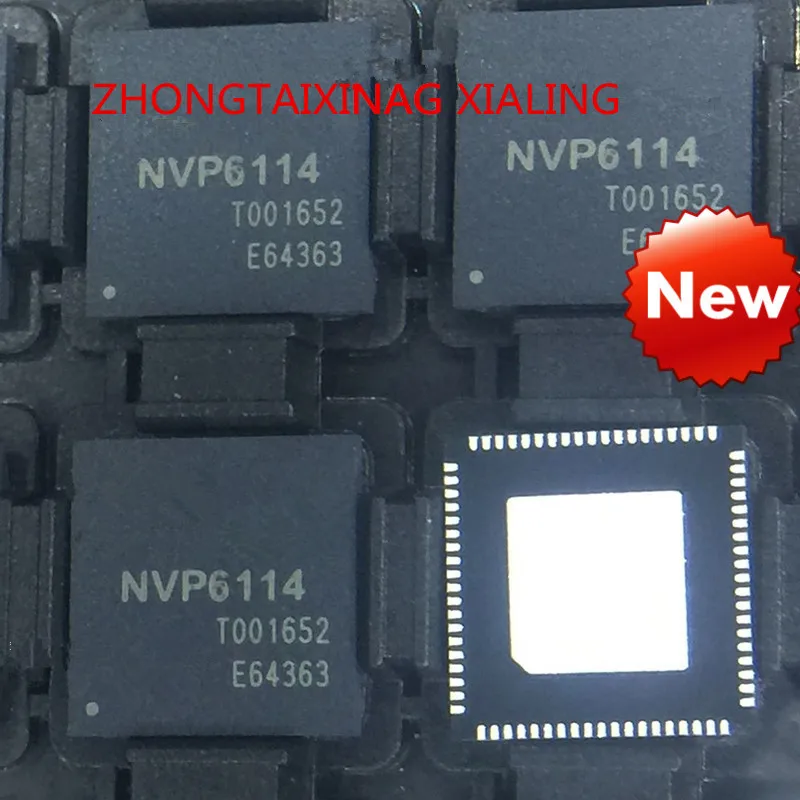 

5 шт. 100% Новый оригинальный 6114 чип видеообработки NVP6114 QFN76