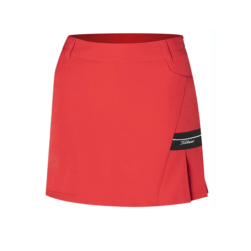 2023 New Women's Skirt Golf Women's Clothing Outdoor Sports Quick Cheers Half-length Skirt Golf Skirt