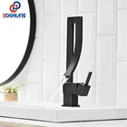 Модный стильный латунный смеситель SOGNARE с водопадом, кухонный смеситель с вращением на 360 градусов, torneira cozinha, смеситель для холодной и горячей воды D2306