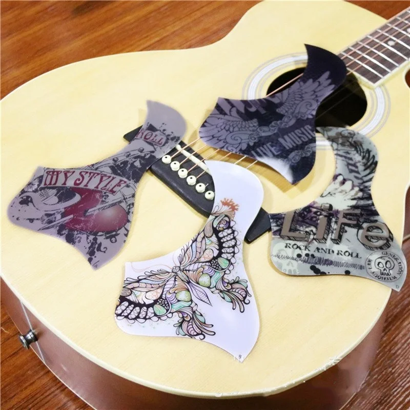 

Professional Folk Guitar Acoustic Guitar Guards Guitar Protective Stickers Decorative Sticker Guitar Parts Guitar Accessories
