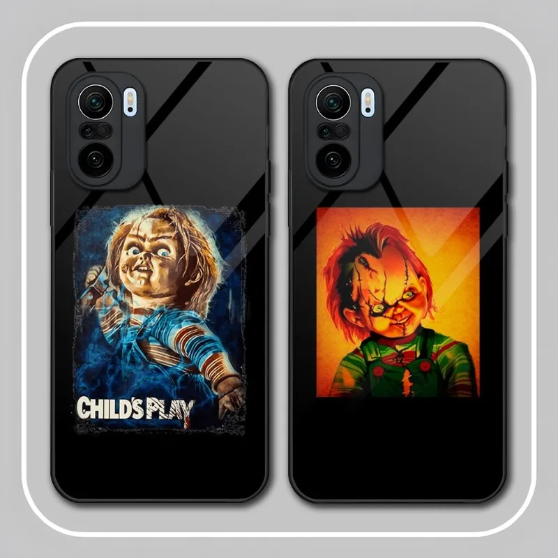 

Chucky Good Guys Phone Case Tempered Glass For Redmi K40 K20 K30 K50 Proplus 9 9A 9T Note10 11 T S Pro Poco F2 X3 NFC Cover