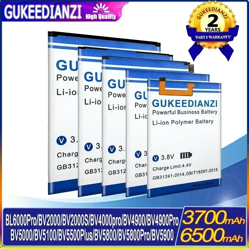 Аккумулятор для Blackview BL6000 Pro/BV2000 BV2000S/BV4000 pro/BV4900/BV4900Pro/BV5000/BV5100/BV5500 Plus/BV5800/BV5800 Pro/BV5900