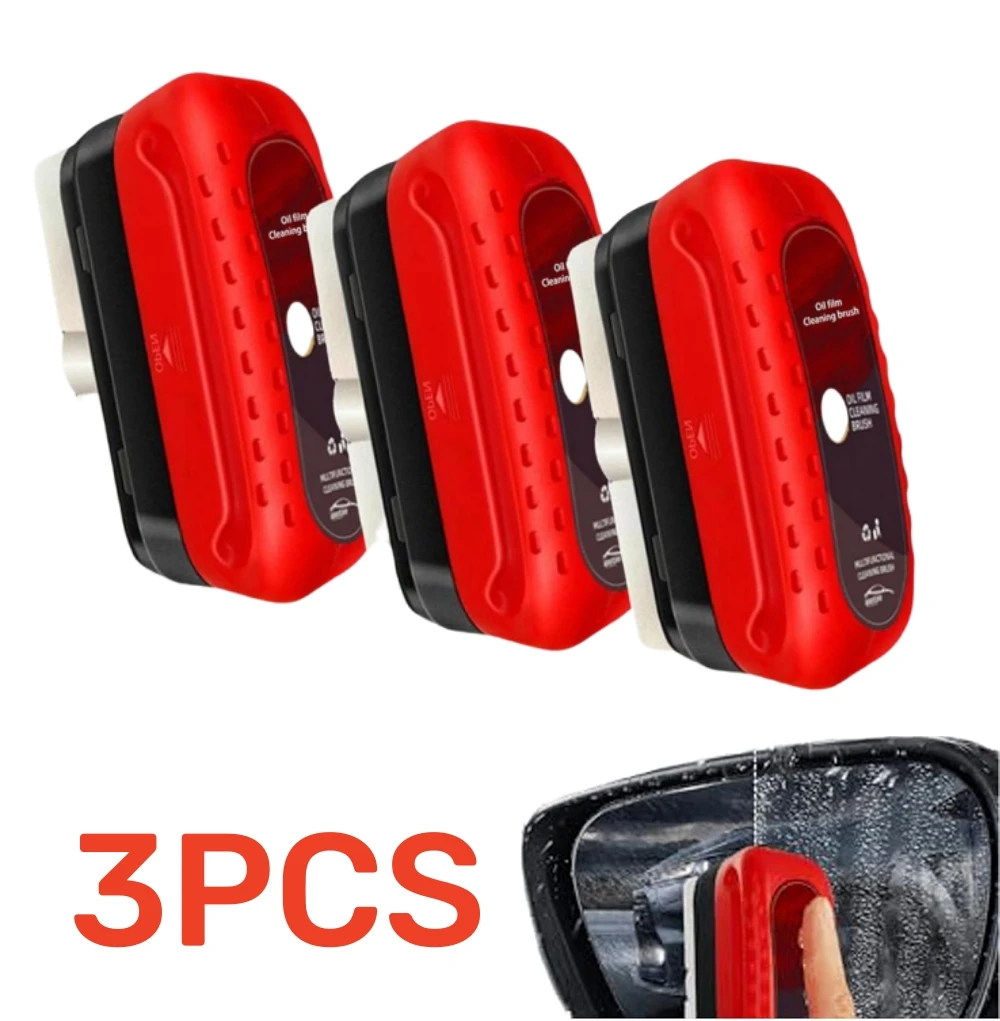 3 шт. многофункциональные щётки для чистки автомобильной масляной пленки 120 мл
