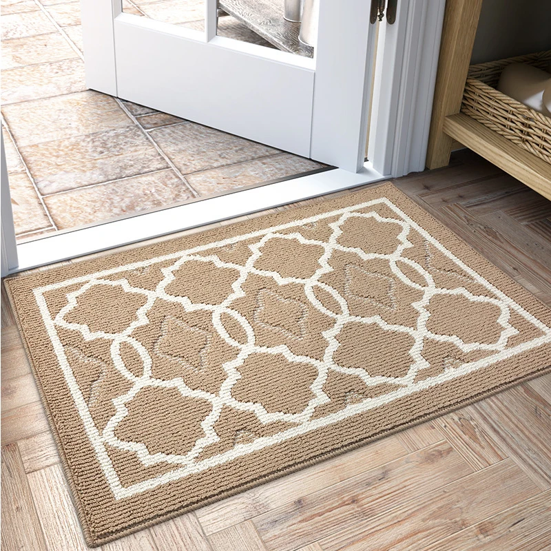 

50x80cm/60x90cm/80x120cm Nordic Entrance Door Mat Geometry Non-Slip Bedroom Living Room Floor Mat Absorbent Doormat Carpet Rugs
