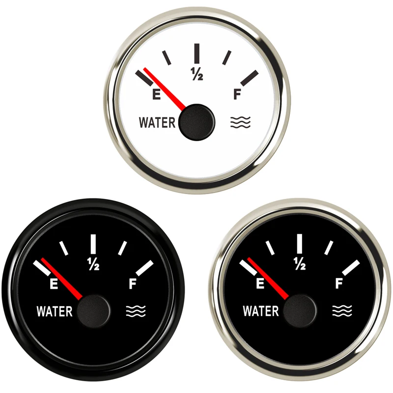 E-1/2-F Дисплей Датчики уровня воды Красная подсветка 52 мм 240-33 Ом Измерители для