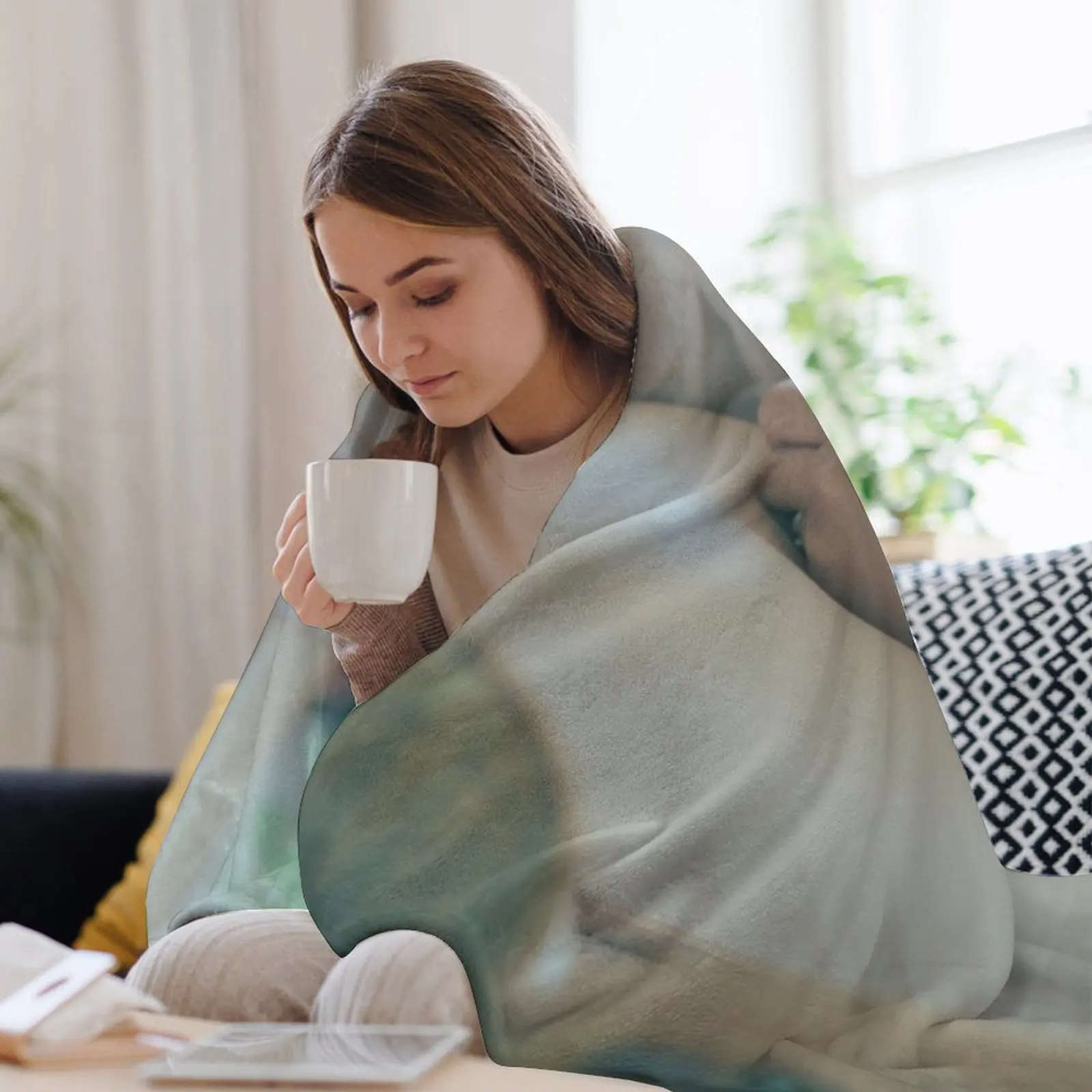 Одеяло Onew Circle Teaser 7 флисовое