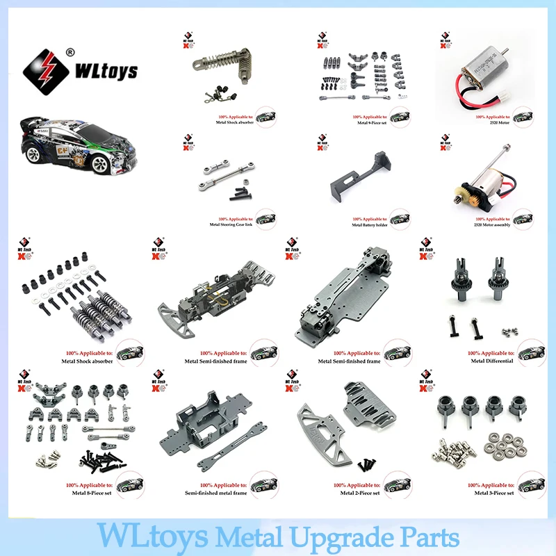 WLtoys 1/28 K989 284161 284010 284131 K969 K929 K939 Запчасти для радиоуправляемых автомобилей