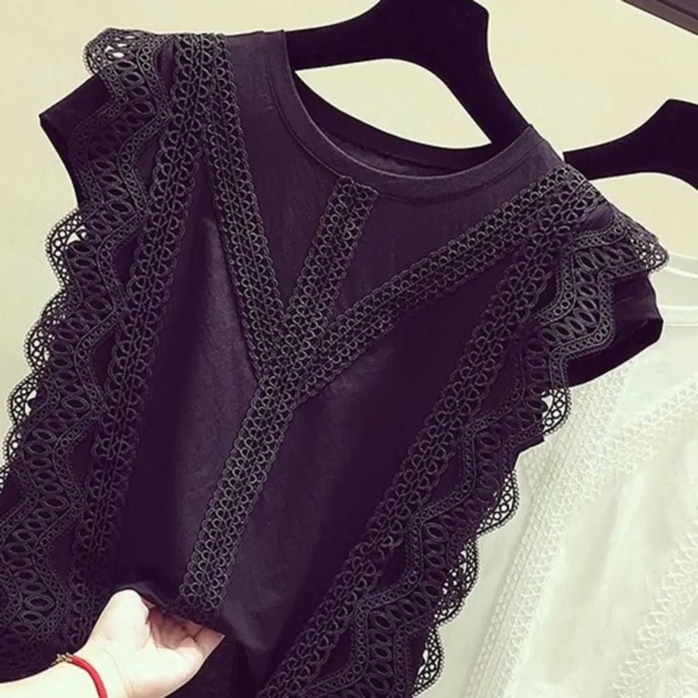 

Stylish Summer Shirt Loose Comfortable Women Casual Round Neck Basic Top Sweat Absorbing Tee Shirt Fashion Clothing