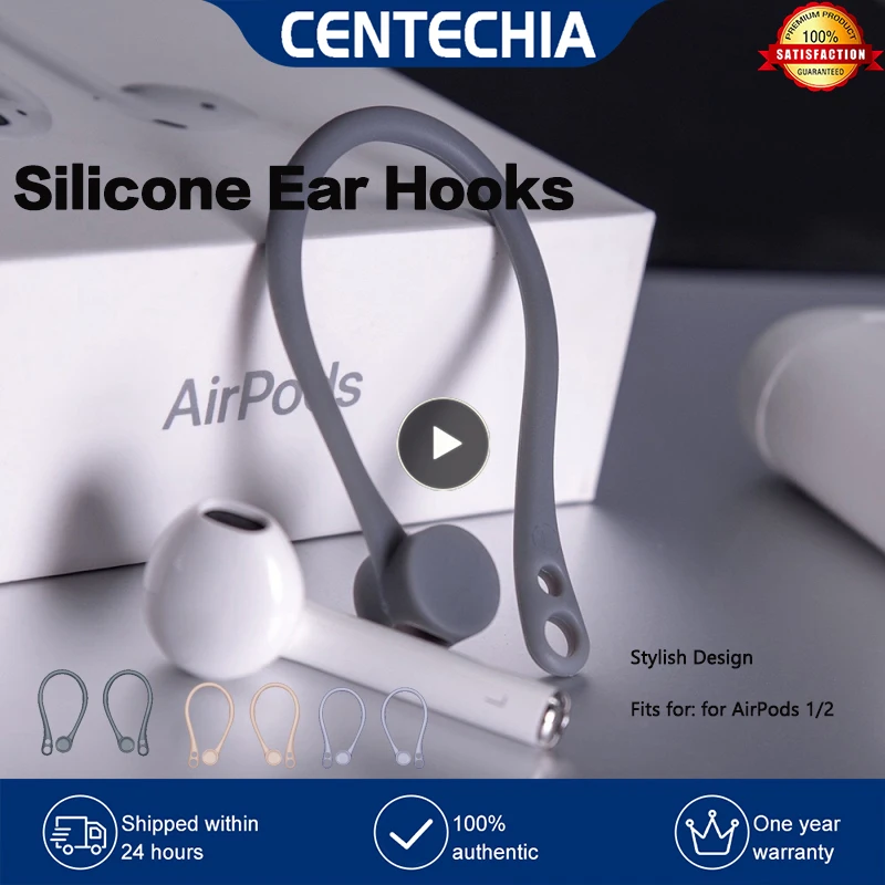 Силиконовые ушные крючки, противоударный держатель для Bluetooth наушников, спортивные наушники для Apple AirPods Pro, мягкий защитный держатель для наушников