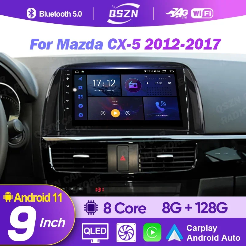 Автомобильная магнитола для Mazda CX-5 CX5 2012-2017, мультимедийный ...