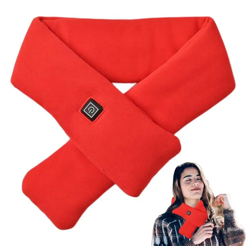 

Шарф унисекс с электроподогревом, зимний шарф с электроподогревом, унисекс