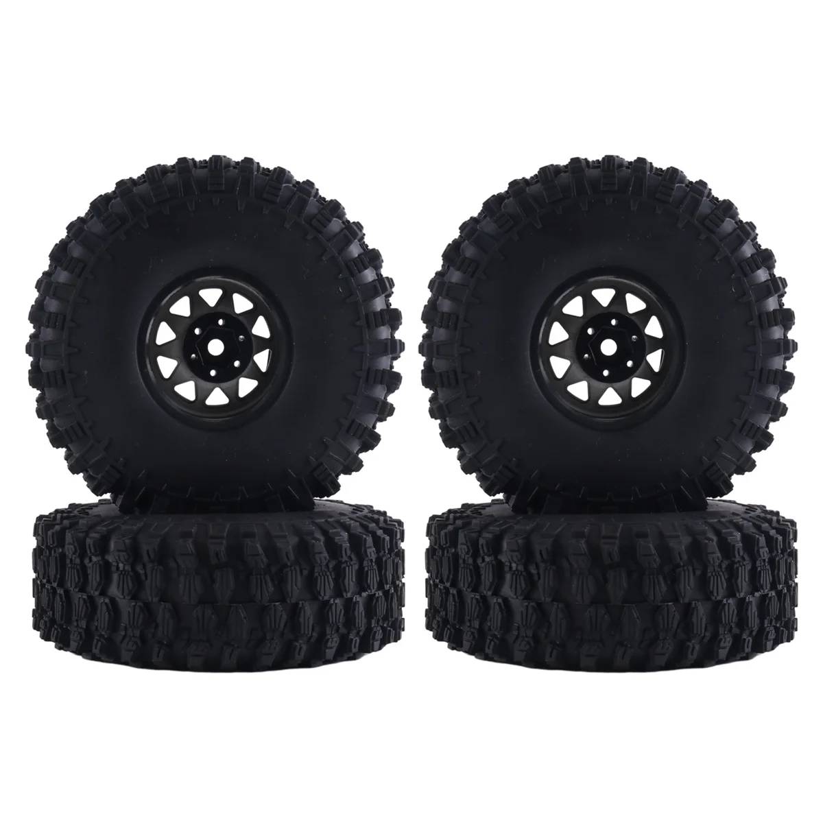 

120 мм Металл 1,9 дюйма Beadlock ГЛУБОКАЯ ТАРЕЛКА обод колеса ступицы колеса для 1/10 RC Гусеничный автомобиль Traxxas TRX4 осевой SCX10,5