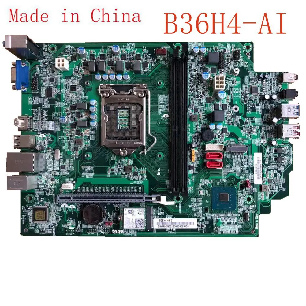B36H4-AI для Acer X4270 Veriton E450 десктопная материнская плата B360 LGA1151 DDR4 материнская плата 100% ТЕСТ ОК отправка