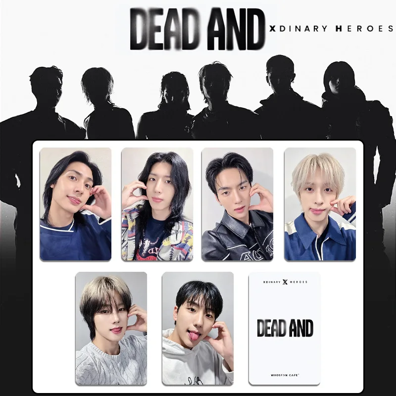 Фото Фотокарточки Idols Xdinary Heroes, альбомы DEAD AND, бонусные карты POB, брелоки для фанатов Gun-il, Jungsu, Gaon, Jun Han, Jooyeon, подарки №3