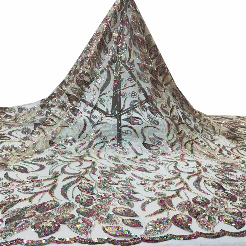 

Лидер продаж 2022, фатиновая кружевная ткань высокого качества, африканская Свадебная кружевная ткань для платья Sewin SF4004