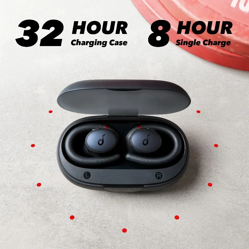 Фото ANKER Sport X10 Bluetooth 5.2 Наушники Спортивные басы IPX7 Водонепроницаемые спортивные наушники с защитой от пота №1