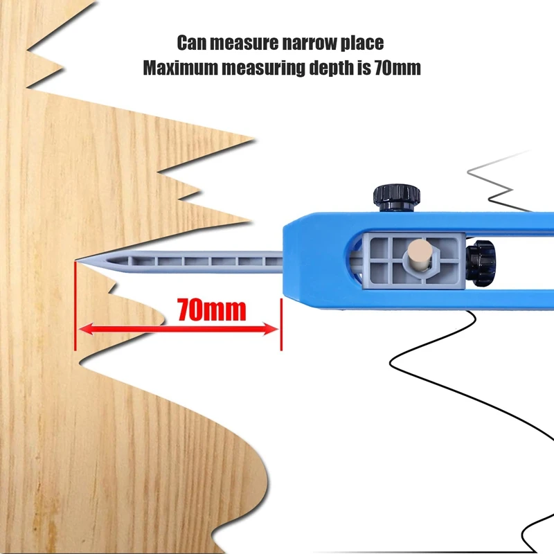 Инструмент для измерения контура инструмент Дубликатор неправильной формы с