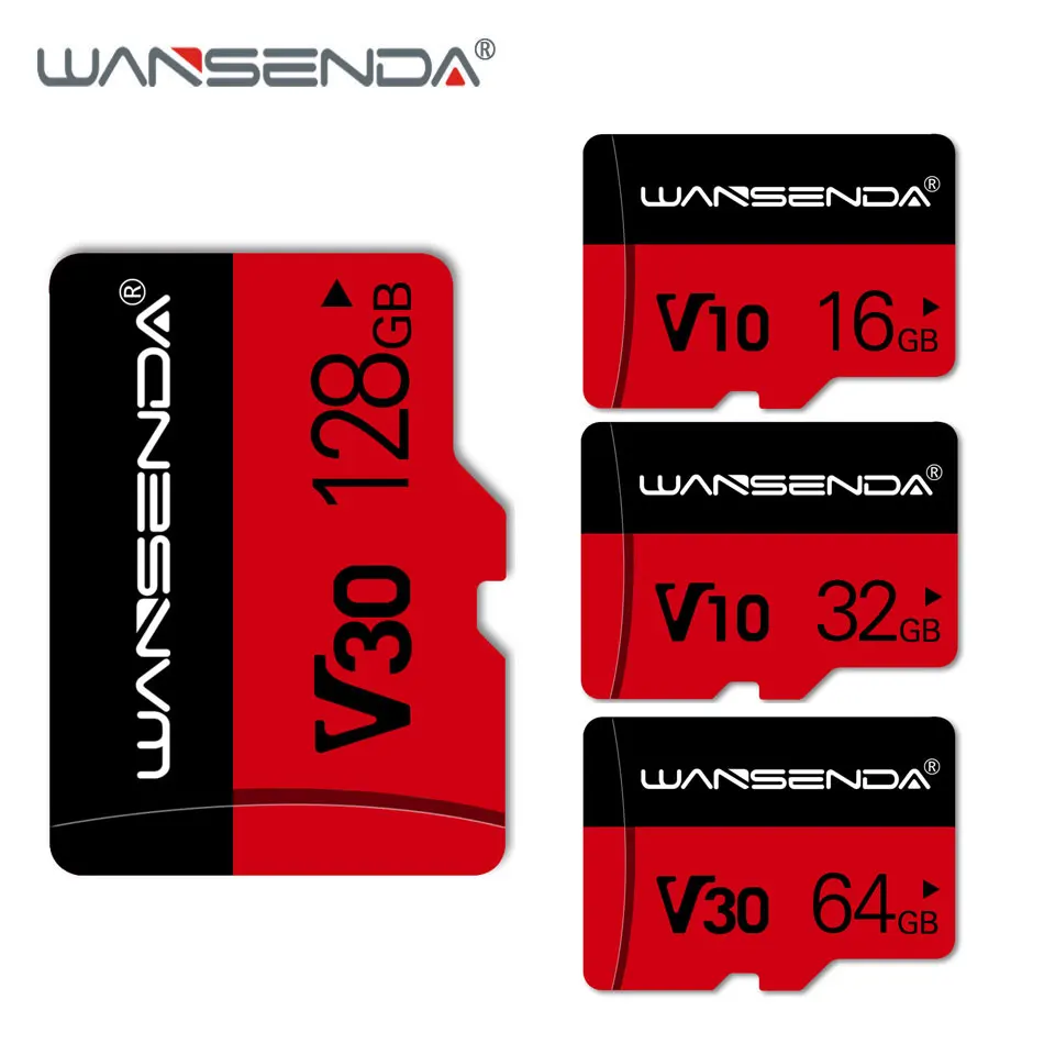 

WANSENDA карта памяти, 128 ГБ, 4 ГБ, 8 ГБ, 16 ГБ, 32 ГБ, 64 ГБ
