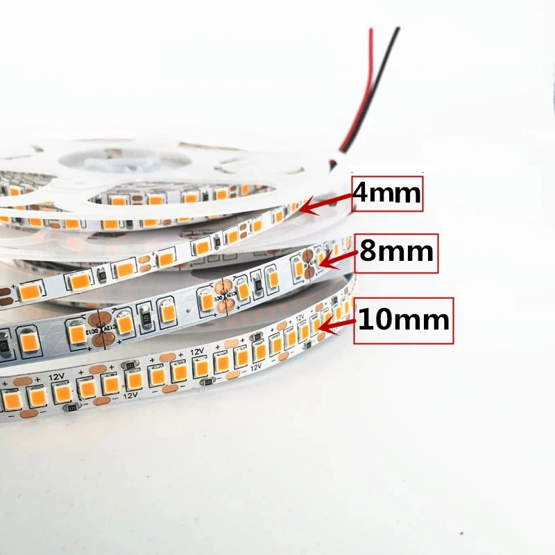 12V 4mm 8mm 10mm Оранжево - янтарный огненный светодиод гибкая лента 1800k 1900k 240leds  m 120leds  m мягкая гибкая лента 5M  рулон (art.: 3920cb017db33) - 3920cb017db33