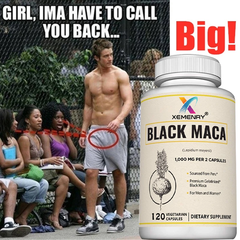 

Maca Ginseng Supplement Enhances Strength and Overall Performance Capsules Enhances Male Stamina and Strength Booster