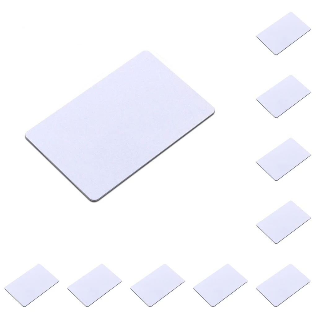 

10 Pieces Contactless Smart White Card IC 13.56MHz Readable Writable Cards Tablet RFID Key Tag Access Control for