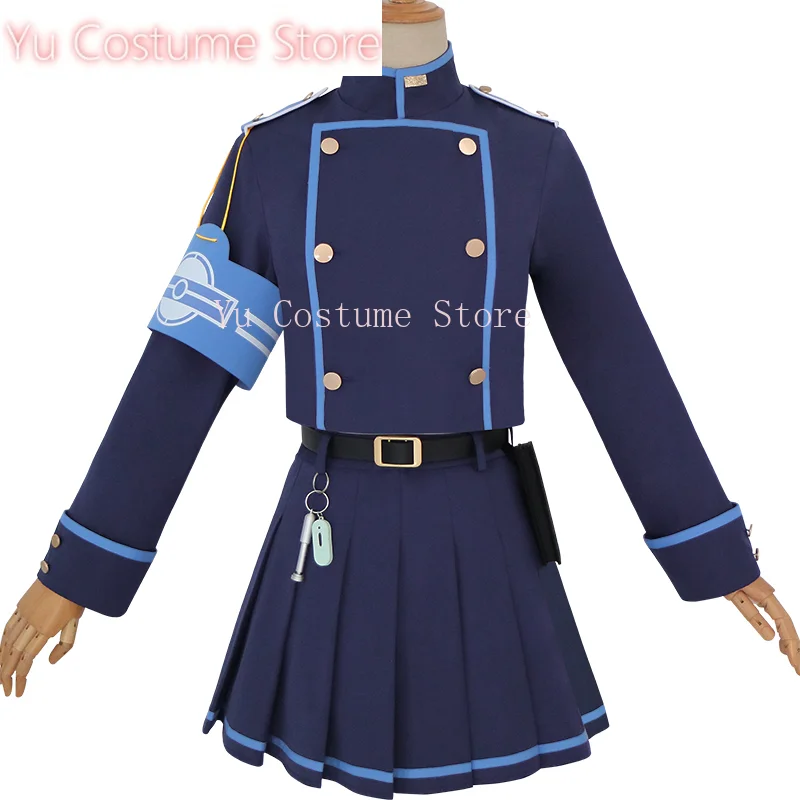 Yu Blue Archive Hyland Railway College Tachibana Hikari Nozomi женский косплей костюм Cos Game аниме вечерние