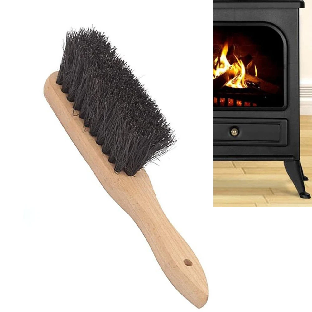 

Fireplace Brush 28cm Log Wooden Handle Brush For Firewood Fireside Brush Long Handle Chimney Brush Stove Tool Accessories